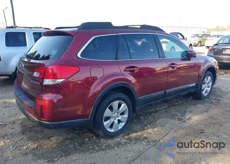 2011 Subaru Outback 2.5I Premium z USA, uszkodzony, nr VIN 4S4BRCGC6B3375128